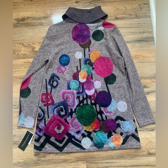 Trisha Tyler Cowl-neck Tunic NWT S - Picture 10 of 10